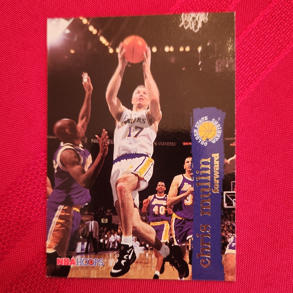 1995-96 NBA Hoops Chris Mullin #54 HOF Golden State Warriors